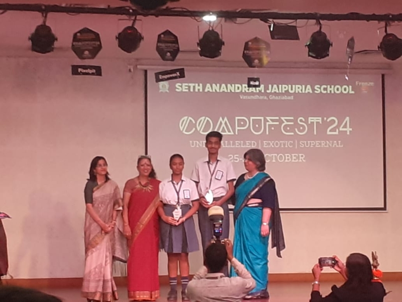 Results of Compufest’24 held at Seth Anandram Jaipuria School
