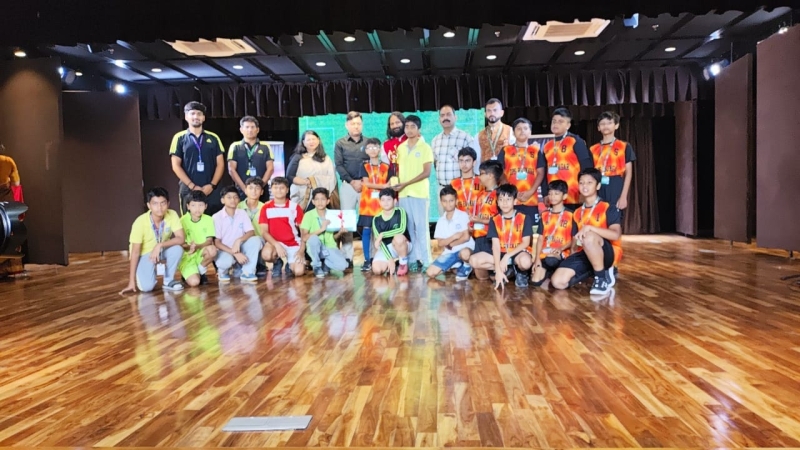 Under-14 Football team has won the Khel Vasant Tournament organized by DPS Rajnagar & Under-12 Football t
