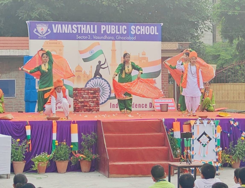 Celebrated 78th Independence Day at Vanasthali