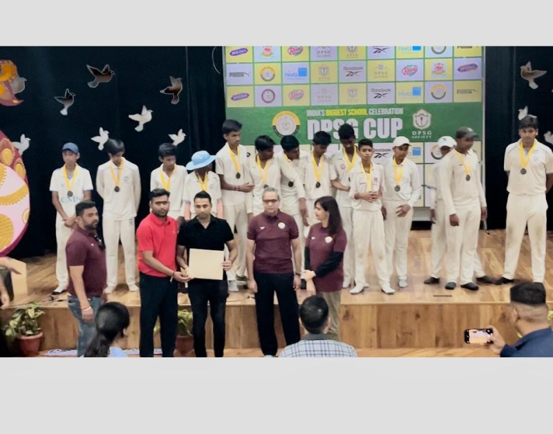 Result of under 16 cricket tournament list held at DPS, meerut road held on 29 April .