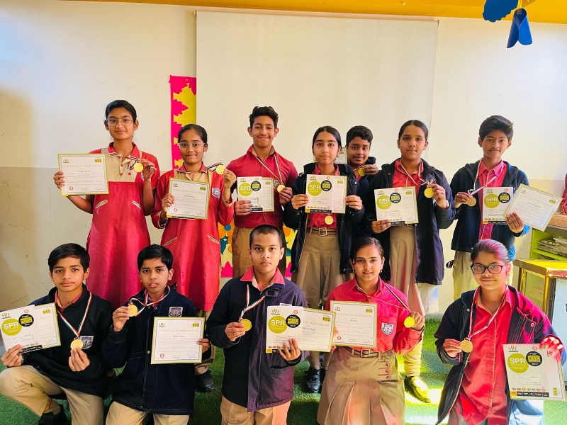 Congratulations to Winners of SOF science Olympiad.