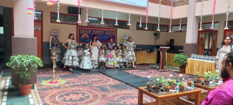 All the winners of Deep memorial school interschool competition Date 1 August 2023